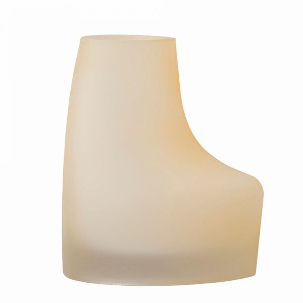 Anda Vase, Yellow, Glass