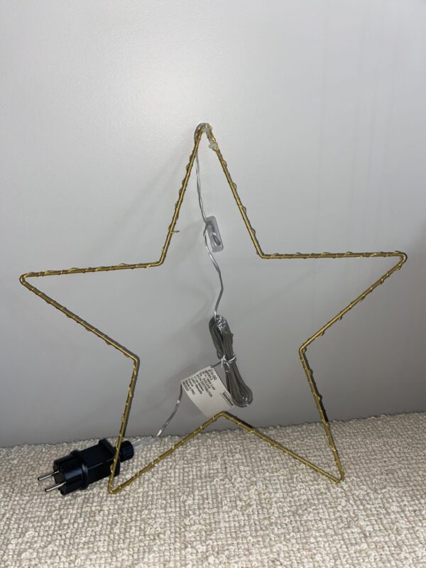 Etoile lumineuse gold
