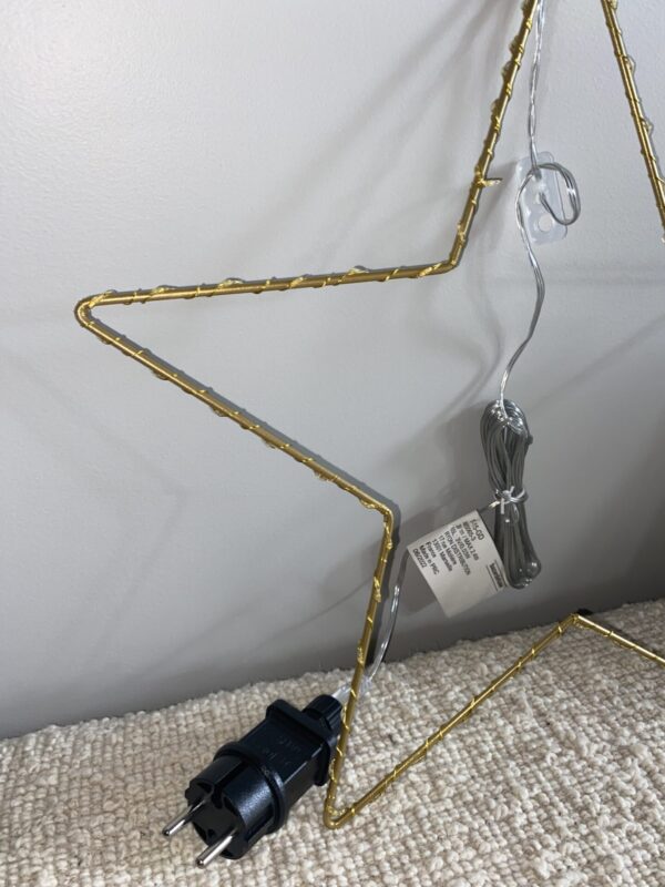 Etoile lumineuse gold – Image 2