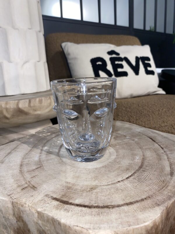 Verre gobelet Visage – Image 4