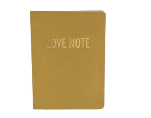 Carnet love note