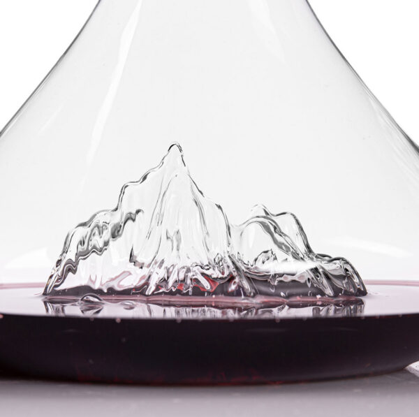 Carafe à décanter TOPOGRAPHIC : Mont Blanc – Image 4