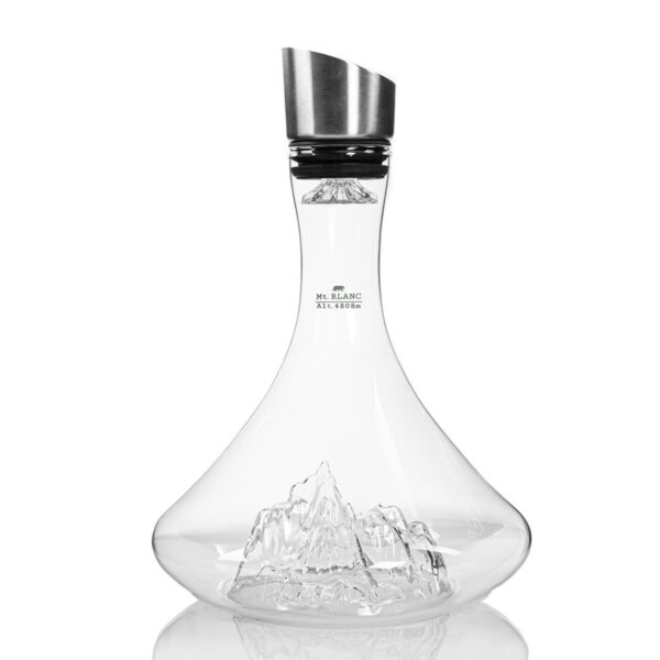 Carafe à décanter TOPOGRAPHIC : Mont Blanc – Image 2