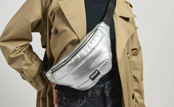 Sac banane Silver Glossy – Image 5