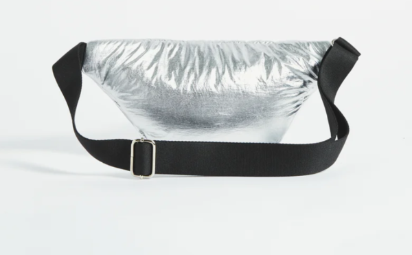 Sac banane Silver Glossy – Image 2