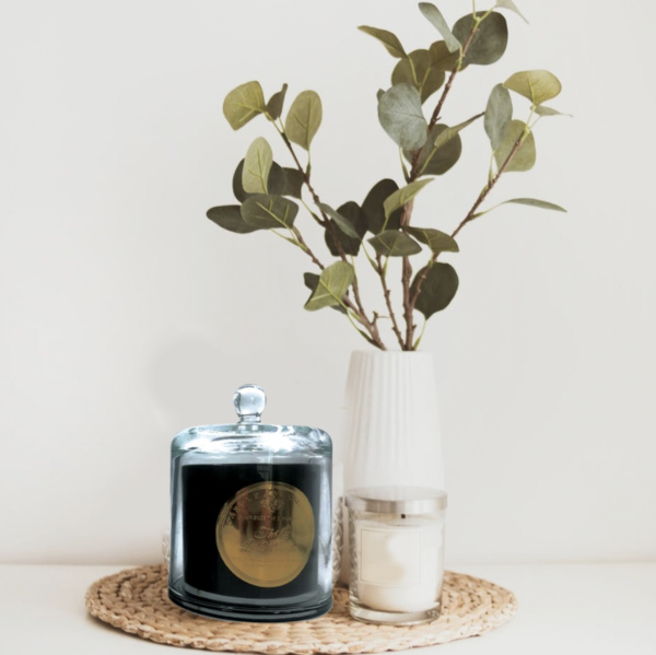 Bougie cloche noire pm thé à la menthe – Image 2